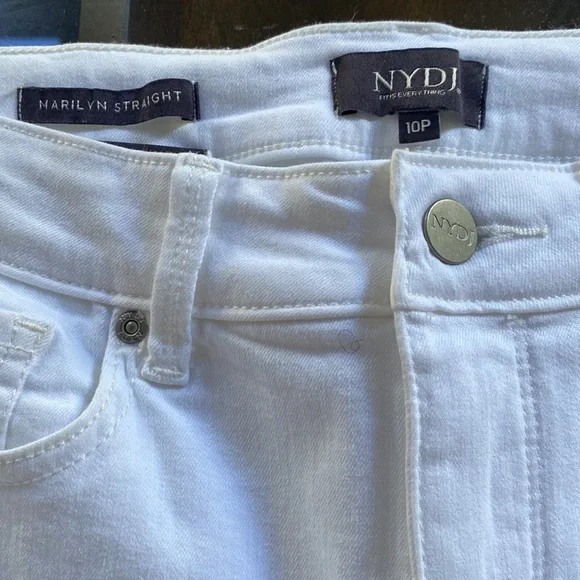 NYDJ Marilyn Straight Crop Cuff Jeans - Picture 5 of 14